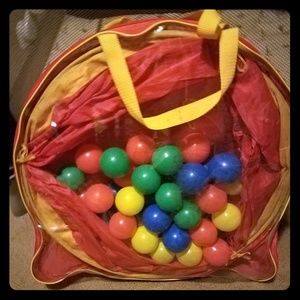 Infant/Toddler tunnel w/balls set